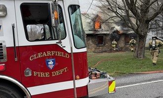 Squad 1 Establishes Water Supply at Working Fire
