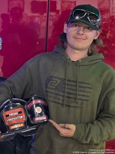 Ethan Raczka Earns Interior Firefighter Certification