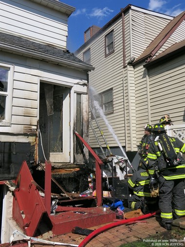 Basement fire in Ridgefield