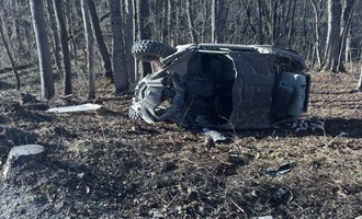 Lorraine Fire Responded to Rollover Crash in Worth