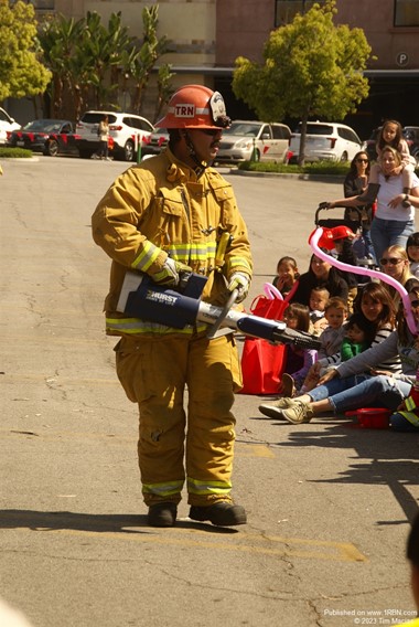 Arcadia Fire Dept Captain Richard Olivarez.