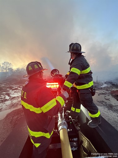 Pennsauken FF Brian Gomez and FF Zach