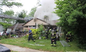 Working fire in Pennsauken, NJ