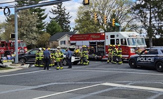 Two-Car Accident with Entrapment in Upper Macungie Township