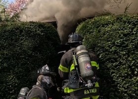 Structure Fire, Lockwood Ln. in Norwalk