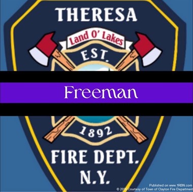 Fire Service Community Mourns Loss of Captain Freeman