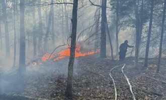 Quick-Acting Crews Contain Brush Fire After Challenging Rural Response