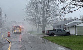 Fast Interior Attack Knocks Down Lewiston House Fire, One Injured