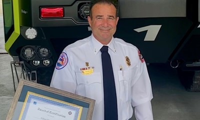 Volusia County ARFF Chief Completes AFO Training