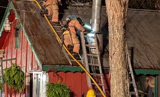 Mutual Aid Assists at Old Forge Building Fire