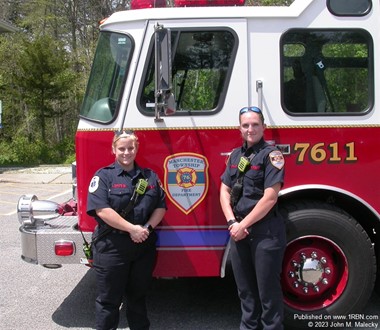 Women from the Manchester Township FD