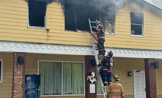 FAST MUTUAL AID RESPONSE AS SECOND ALARM FIRE STRIKES RODEWAY INN