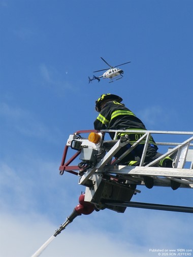 News Copter 4 and Carlstadt Truck 1