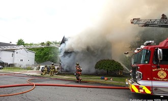 Walden 2 Alarm House Fire