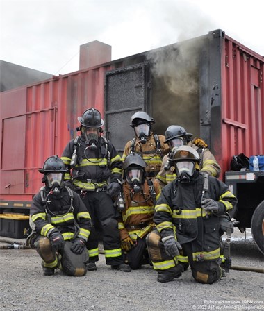 NYSAFC flashover training in Bristol