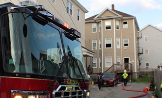 Fall River Structure Fire Displaces 8
