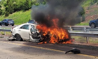 Vehicle Fire on 422 WB