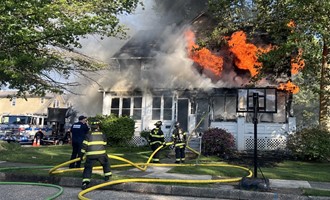 Several towns assist Audubon in battling this working fire