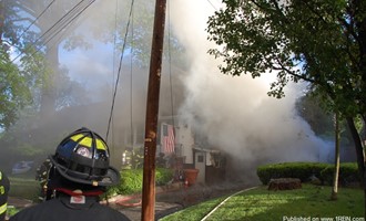Car Fire Extends To Home In Bergenfield