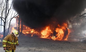 Hopkinton Barn fire spreads to surrounding brush and fields