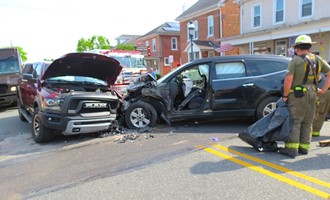 Accident With Injuries on Main St. in Pennsburg