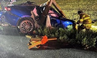 Serious vehicle accident in Honey Brook Twp.