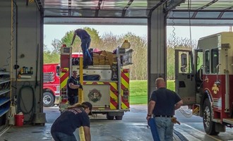 Wind-Driven Brush Fire Contained Through Large-Scale Mutual Aid Response