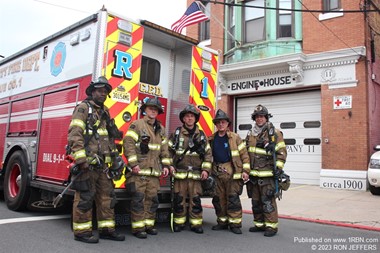 Members of Jersey City Rescue Co. 1