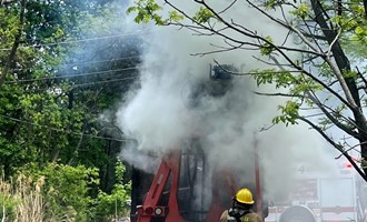 Brush 3 Assists Blue Ridge Crews After Vehicle Fire Sparks Brush Blaze in Franklin County