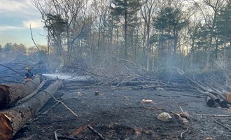 Crews Continue Mop-Up Operations Following Brush Fire