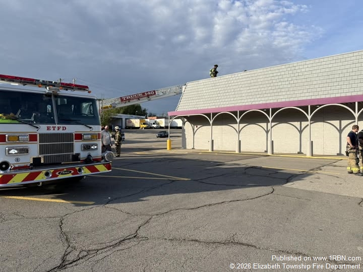 HVAC Issue Triggers Commercial Fire Response at Shopping Center Gym