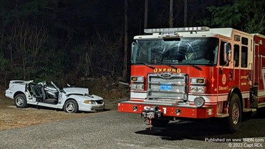 Oxford Fire-EMS extrication training