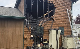 Mutual Aid Assisted at Cambridge Springs Fire Scene