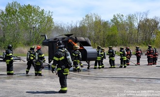 Geneva F.D. hosts landing zone safety and small aircraft emergencies training