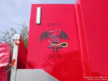 Jersey Devil Image on Woodland Township