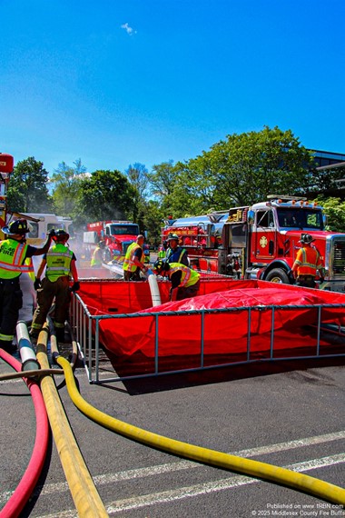 Middlesex County Full Scale Tanker Task Force Drill.