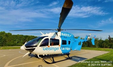 Geisinger Health System Receives Brand Aircraft 