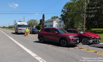 Owasco Rescue Responds to Two-Vehicle MVA with Injuries