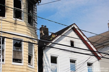 Make a cut in the roof