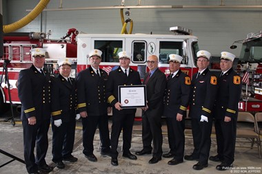 Jersey City Fire Department Receives ISO Class 1 Rating