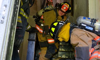 Windsor Locks Fire holds Practical RIT Training