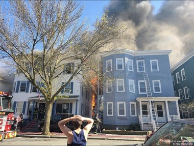Three-Alarm Fire with Exposure Issues in Salem