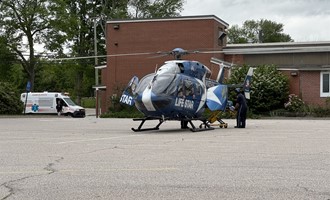 Lisbon Motorcycle Victim Flown Out