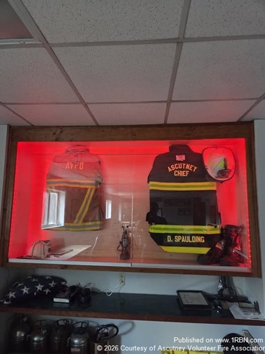 Ascutney Fire Department Remembers Chief Spaulding
