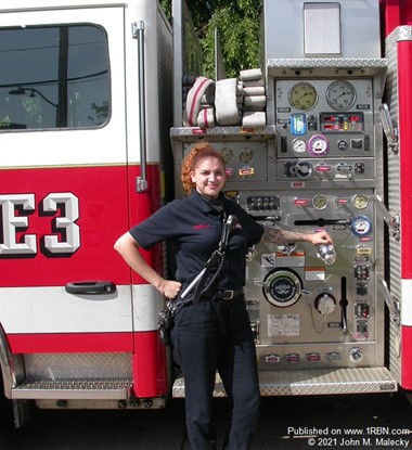 Bayonne Firefighter Maria Guzman