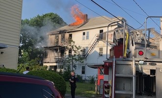 Heavy Fire Damages Pawtucket Structure