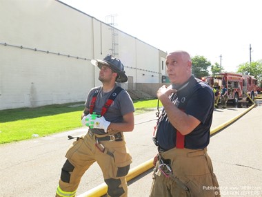 Jersey City Captain Tom Verdino & son, Christopher