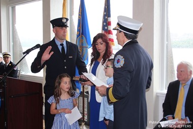 North Hudson Chief of Department Donald Donnarumma & FF Christopher Delplato
