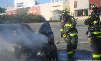 Car Fire in Kingston