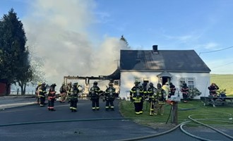 NWFD Assists at Second-Alarm Garage Fire in Charlestown